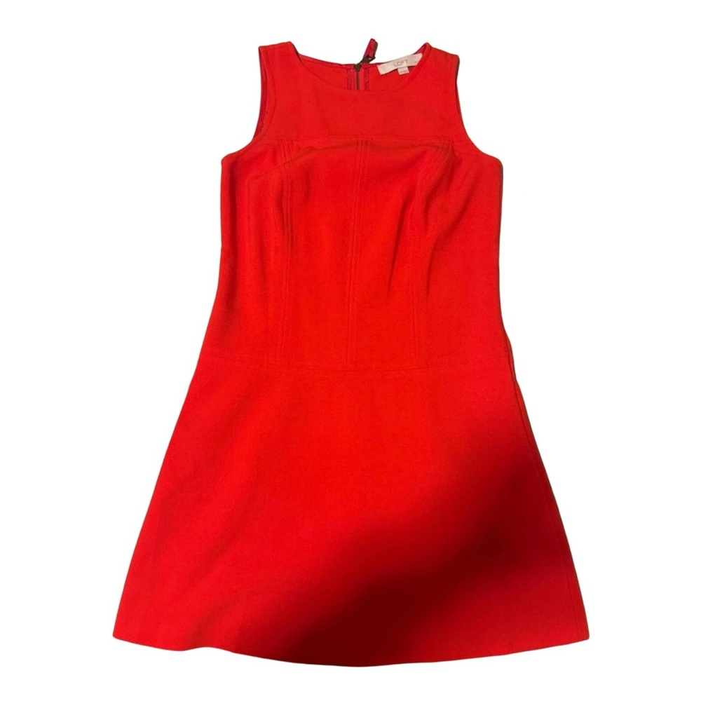 Loft Red Dress